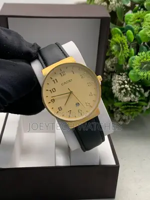 Leather Watch From Casio