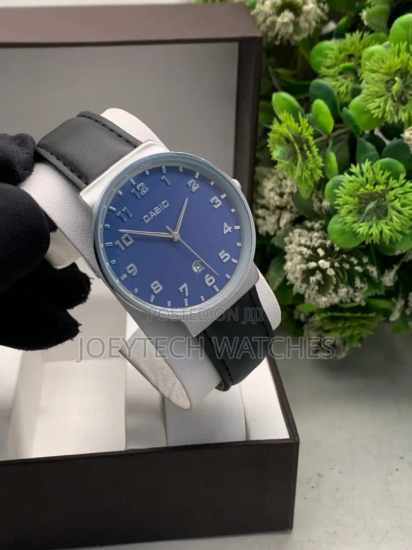 Leather Watch From Casio