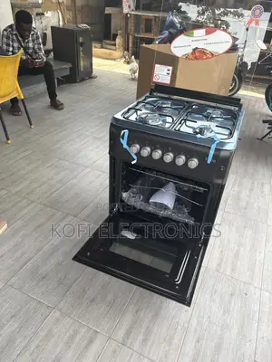 (Built to Do Everything)Ferre 60x60 4 Burner Gas Cooker, Auto Ignition
