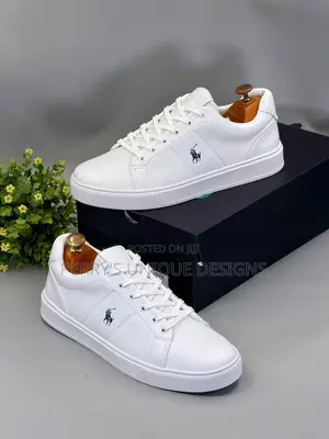 Pure Prestige All-White Sneakers