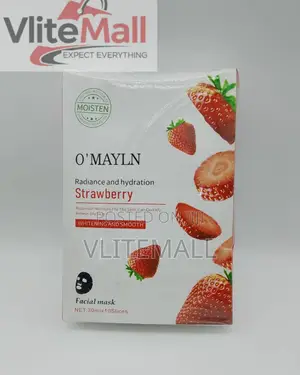 O'Mayln Strawberry Radiance and Hydration Facial Mask