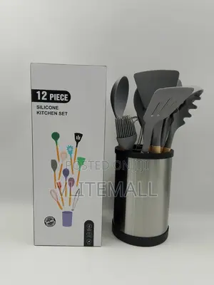 12-Piece Silicone Kitchen Utensil Set