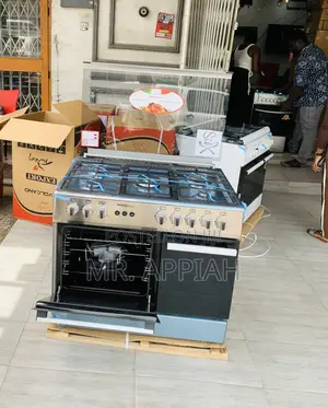 Purchase Original Mediatech 5 Burner Freestanding Gas Cooker(Gray)