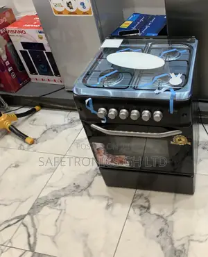 Ultra Modern Ferre 60x60 4 Burner Gas Cooker, Auto Ignition