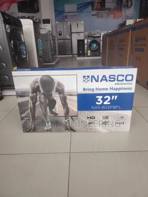 Nasco 32" Sleek Digital Tv With Built-in Satellite (Nas-B32fbfl)
