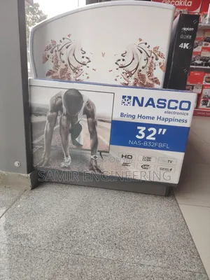 Nasco 32" Sleek Digital Tv With Built-in Satellite (Nas-B32fbfl)