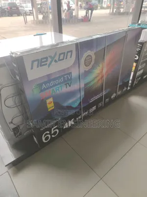 Nexon 65-inch Uhd Smart Android Tv: Your Home Cinema Centerpiece".