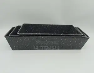 Speckled Granite-Coated Loaf Pan