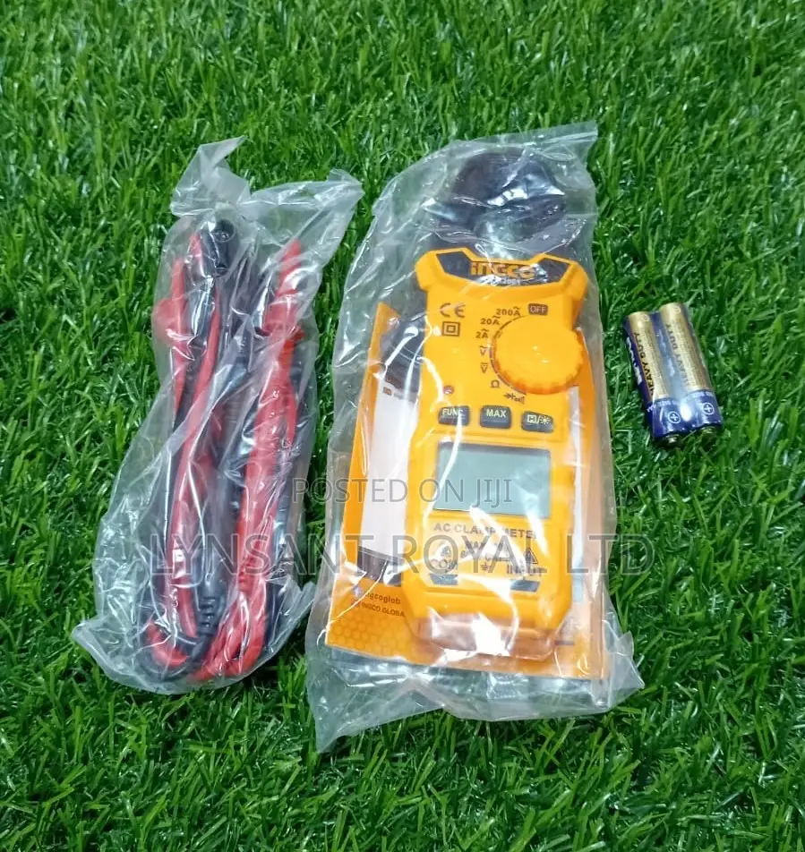 Digital Ac Clamp Meter 2000 Counts - Dcm2001