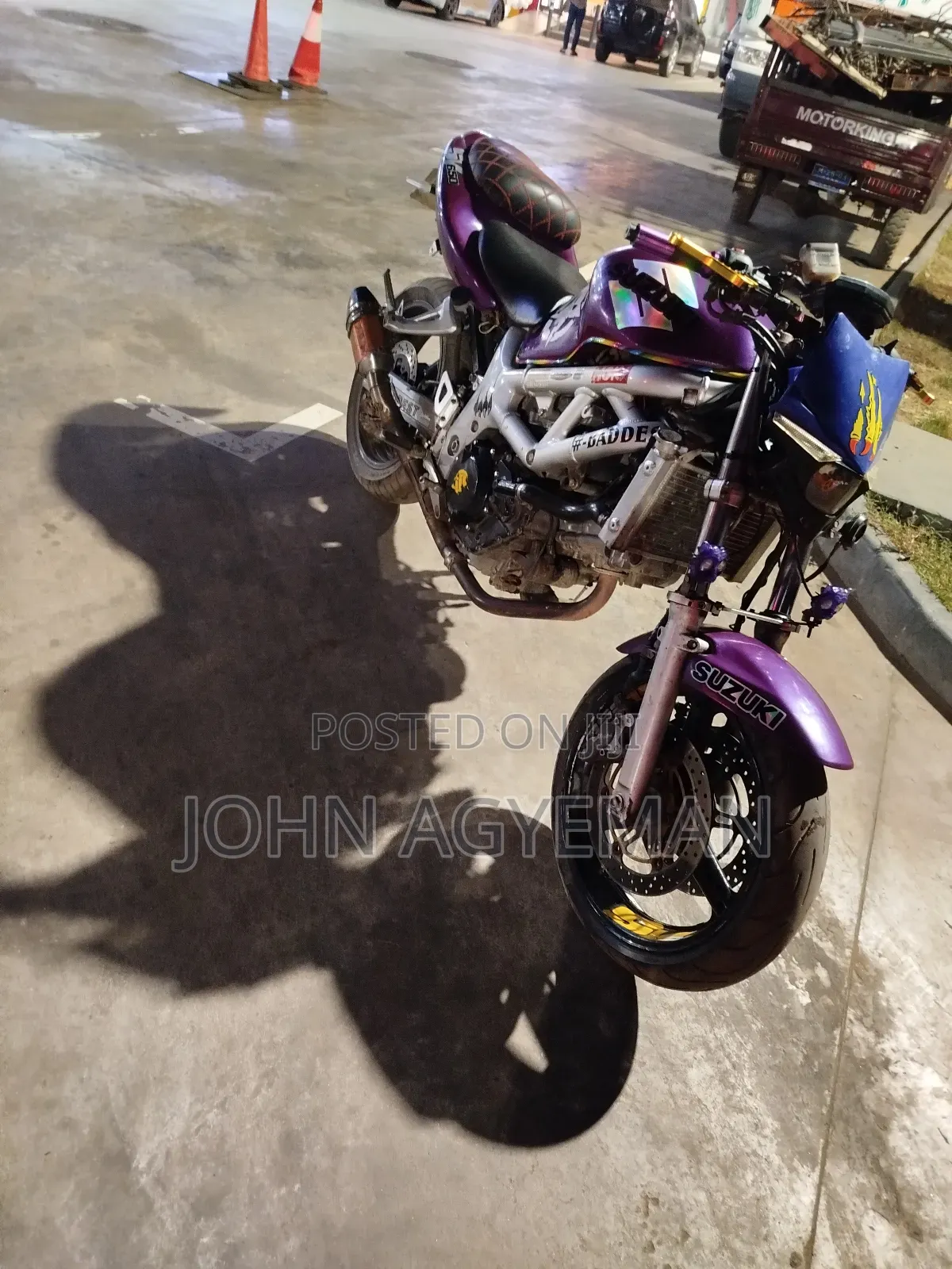 Suzuki SFV650 1988 Purple