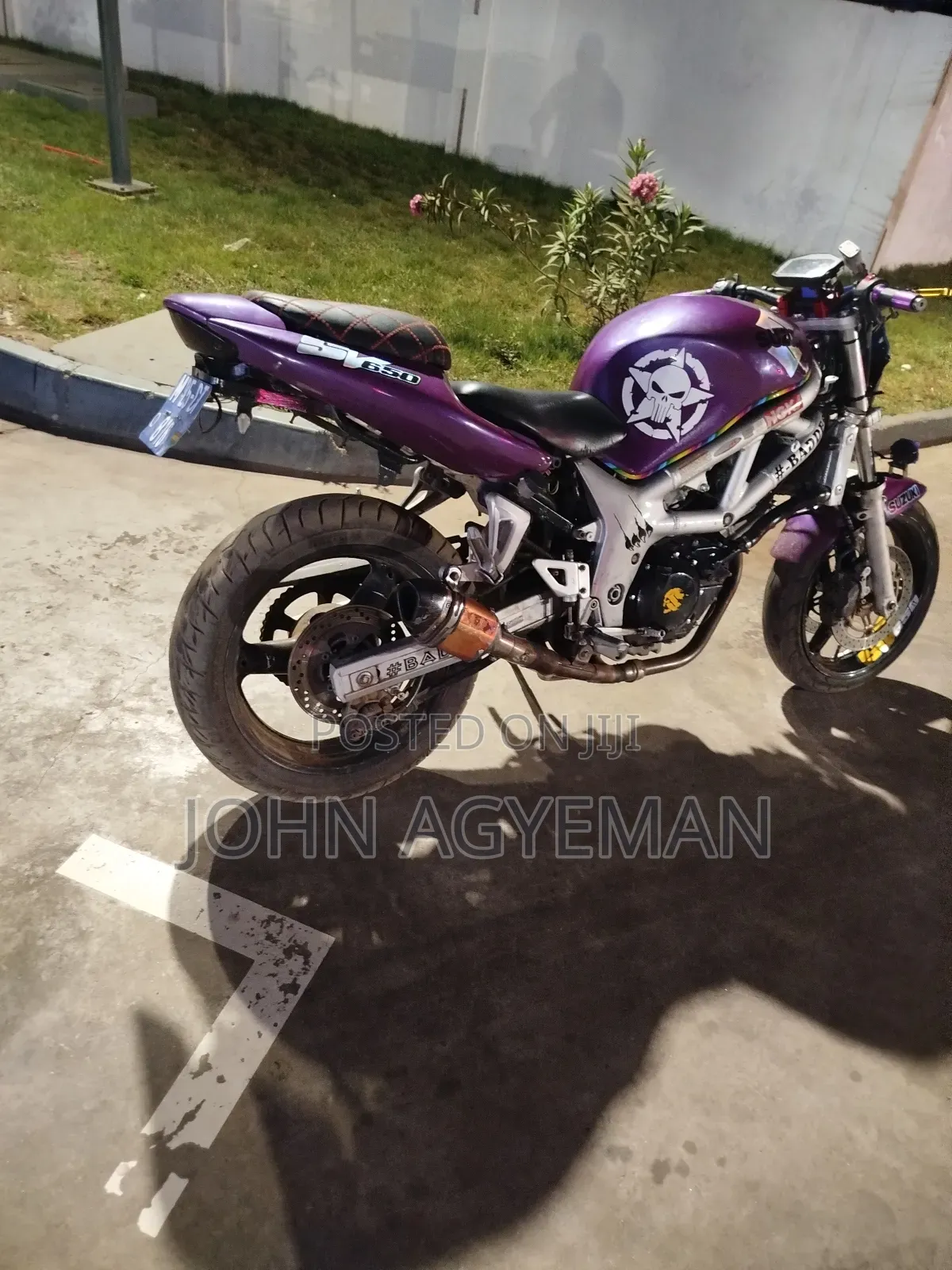Suzuki SFV650 1988 Purple