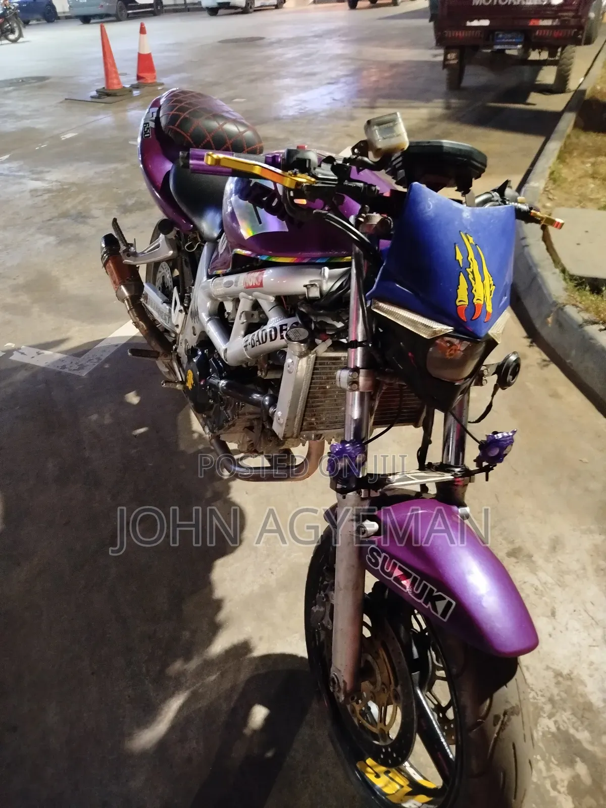 Suzuki SFV650 1988 Purple