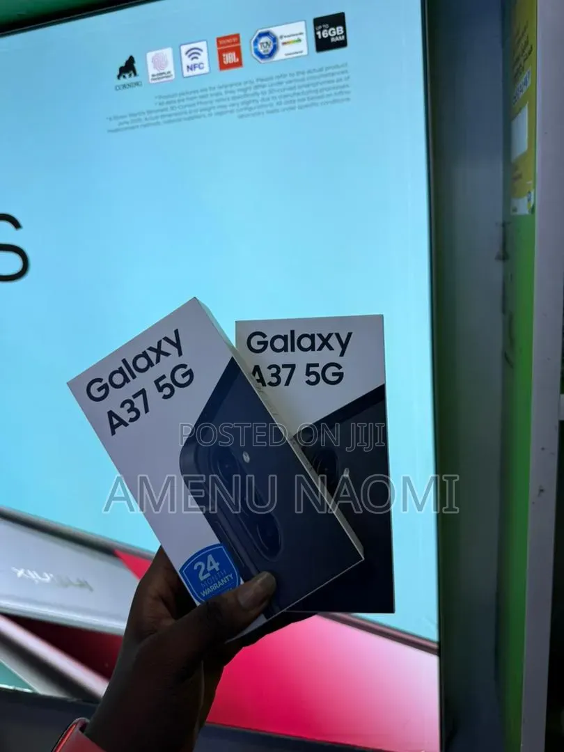 New Samsung Galaxy A37 256 GB Black
