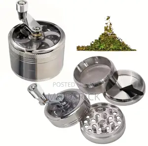 Premium Metal Herb Crusher – Smooth, Fast Durable