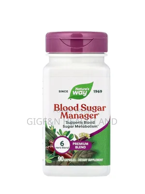 Nature's Way, Blood Sugar Support, 90 Capsules (2027 Expiry)