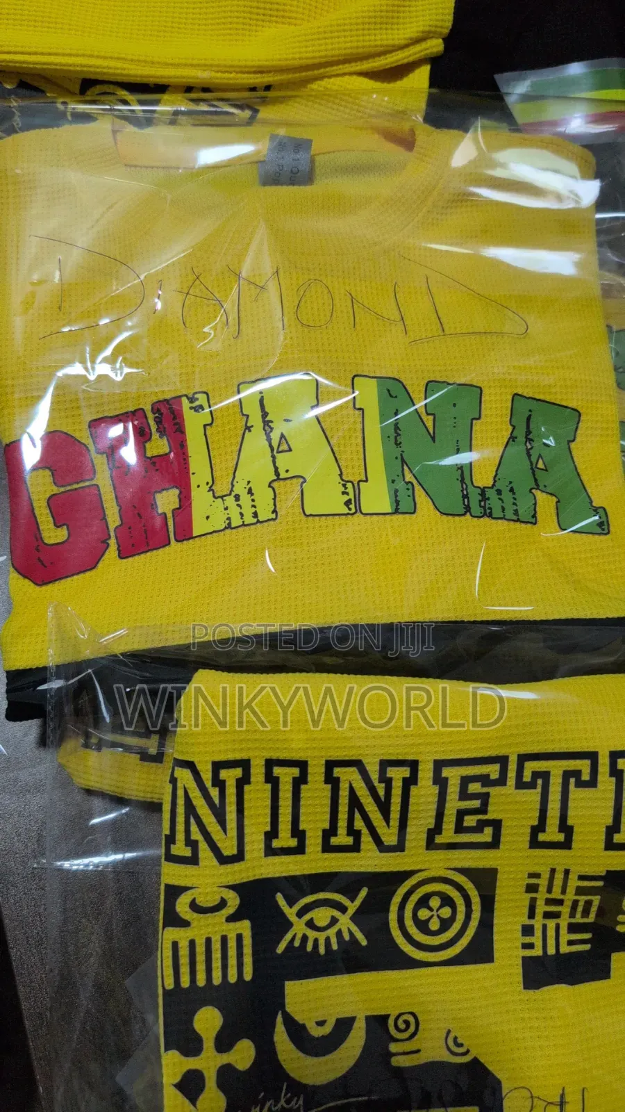 Ghana Custom Jersey