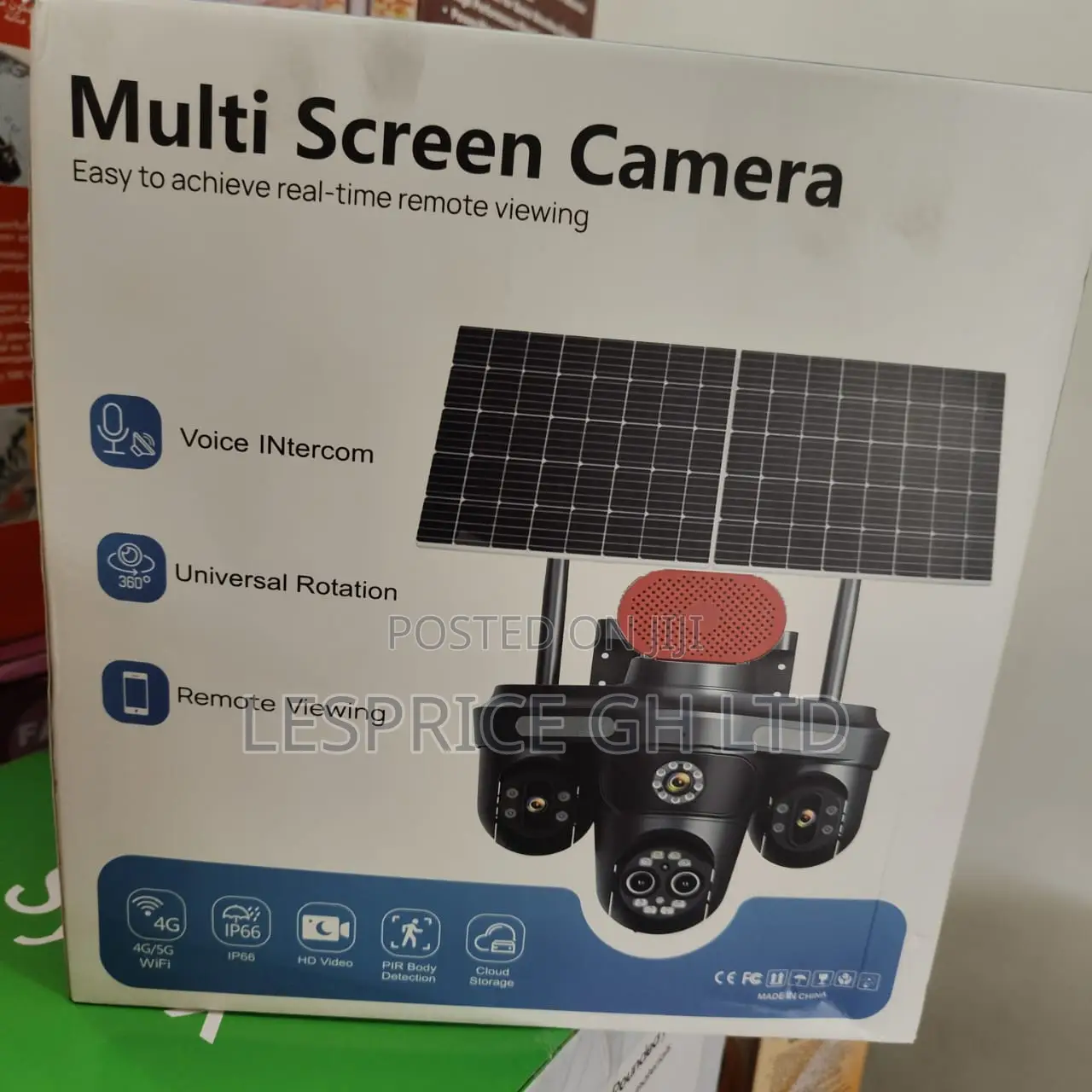 Massive Price Slash on Our Genuine Multi Screen Solar Camera