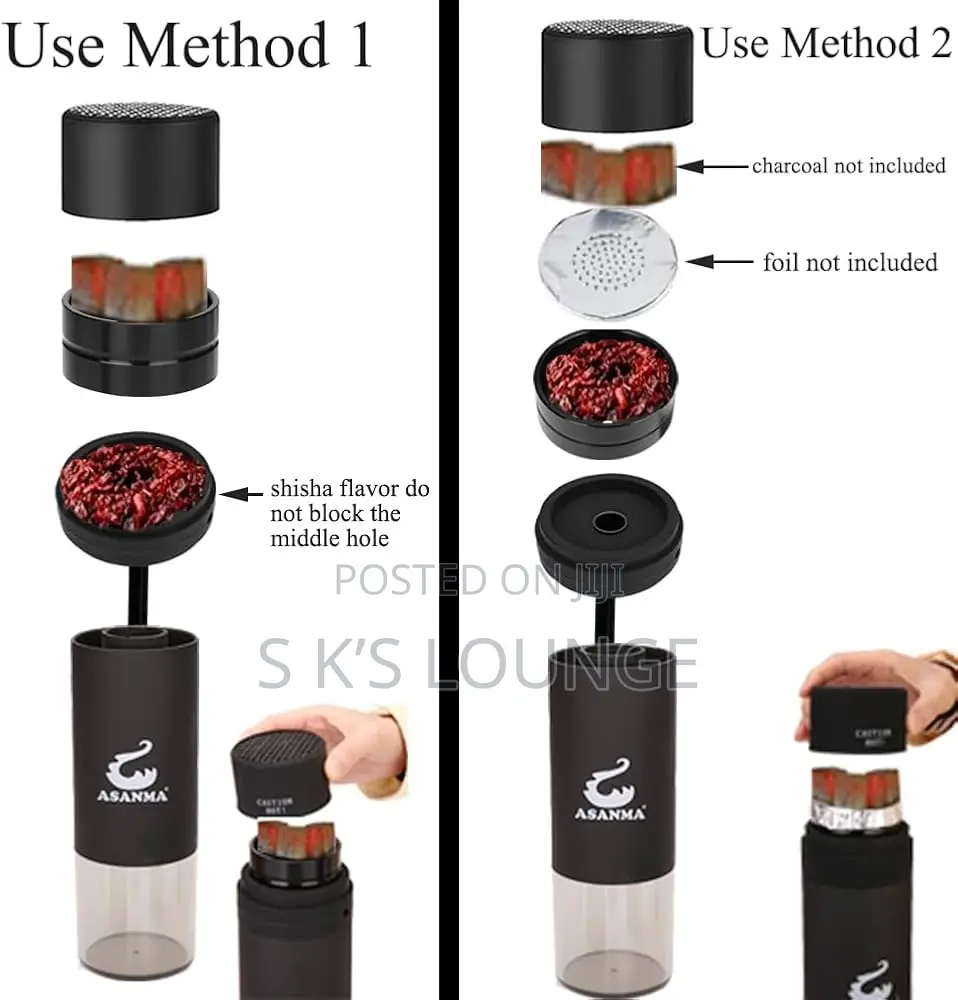 Portable Shisha Pot for Car Travel