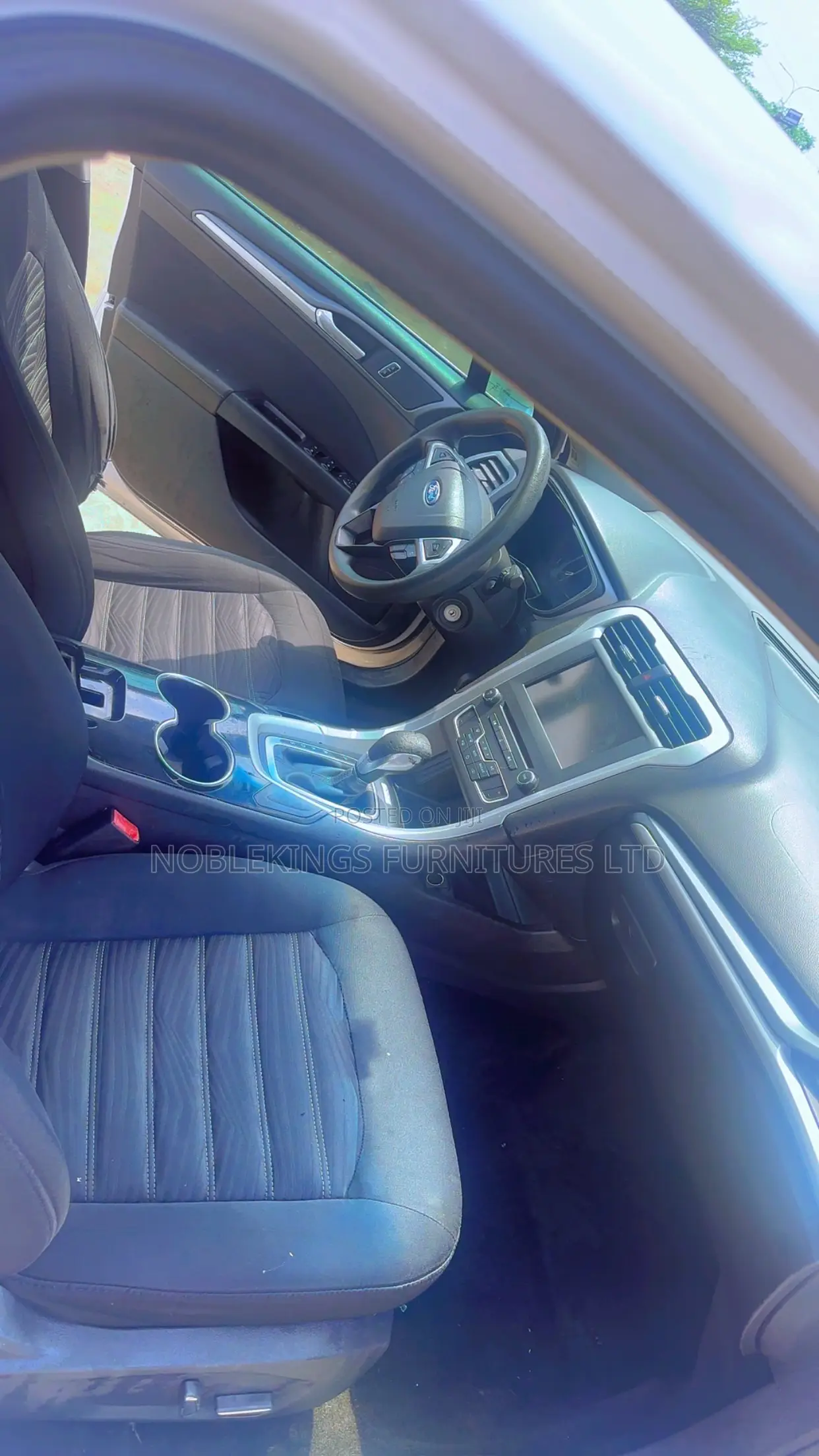 Ford Fusion S FWD 2016 White