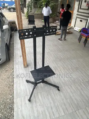 Glorious Mobile Tv Stand With Strong And Sleek Design