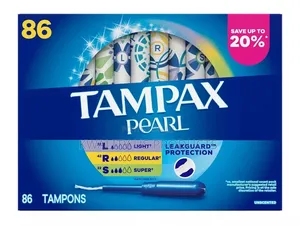 Tampax Pearl Tampons Mutipack - 86 Pack