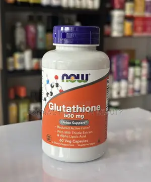 Now Glutathione 500mg Detox Support