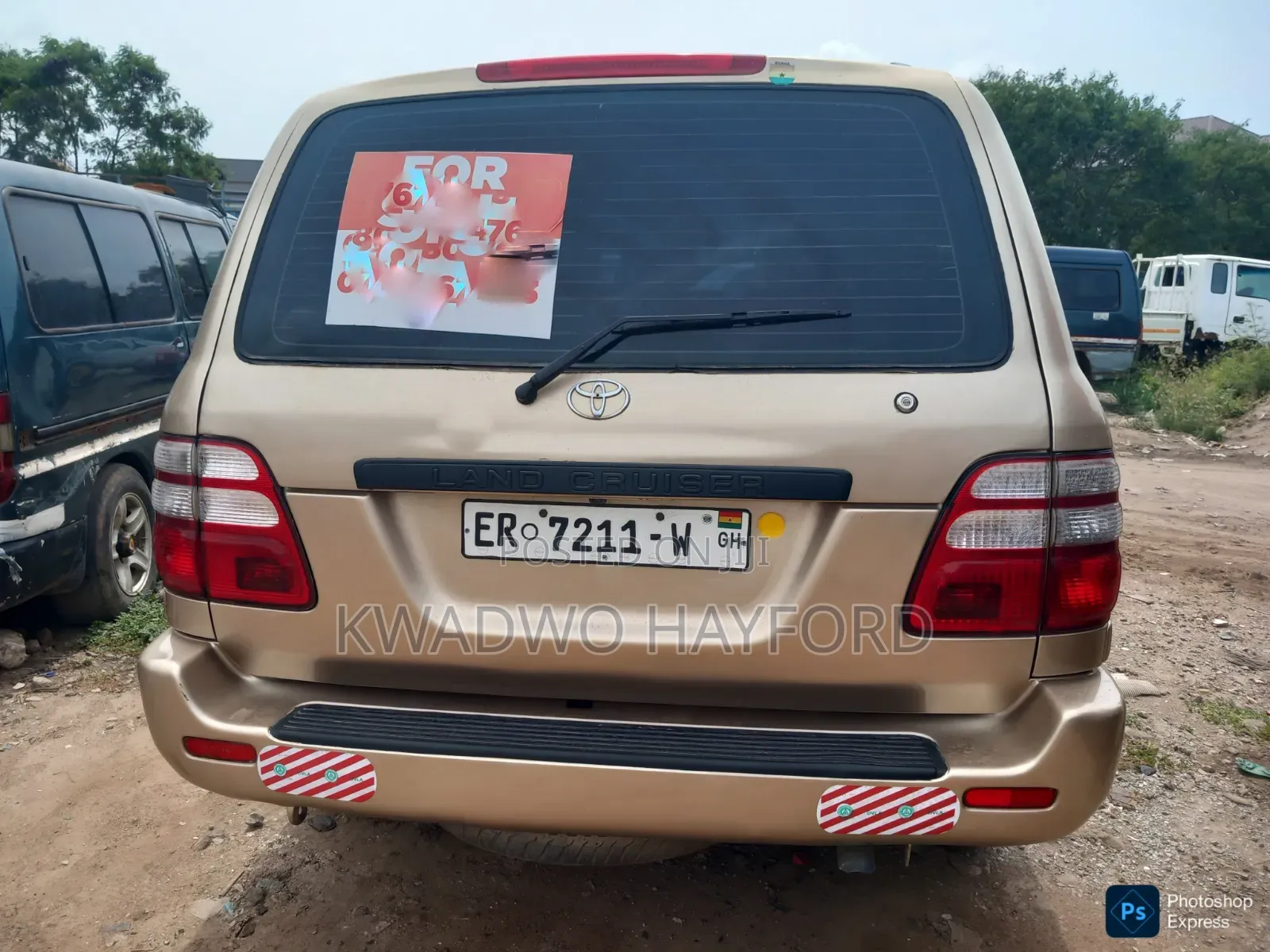 Toyota Land Cruiser 100 GX 4.2 D 2005 Brown