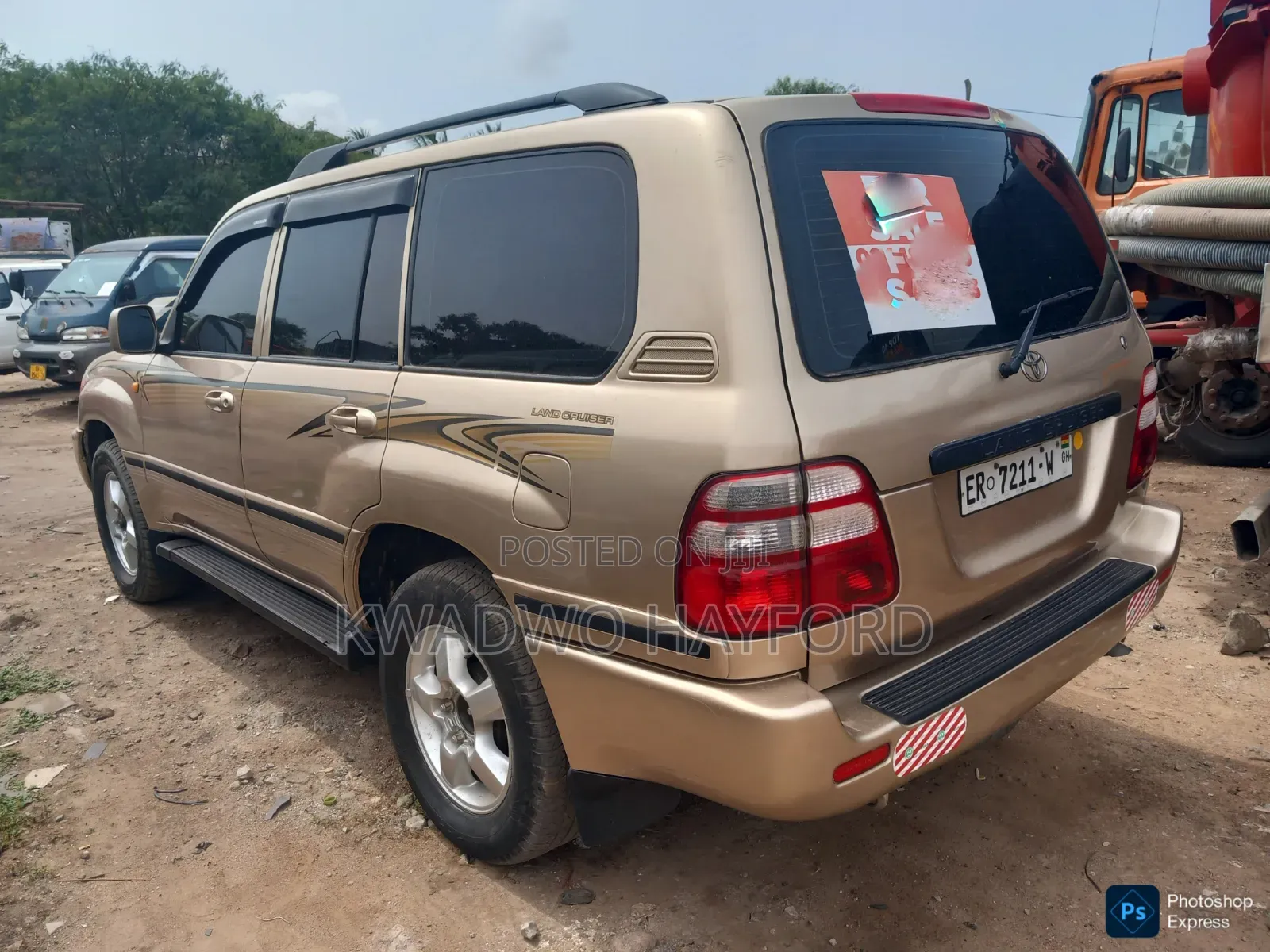 Toyota Land Cruiser 100 GX 4.2 D 2005 Brown