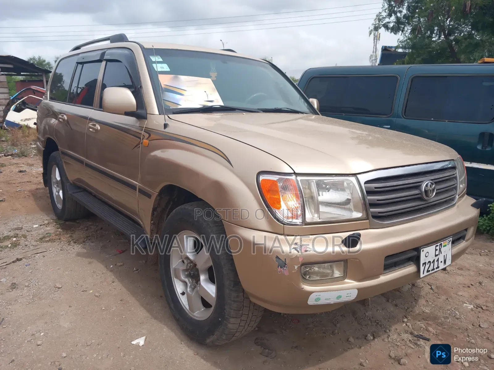 Toyota Land Cruiser 100 GX 4.2 D 2005 Brown