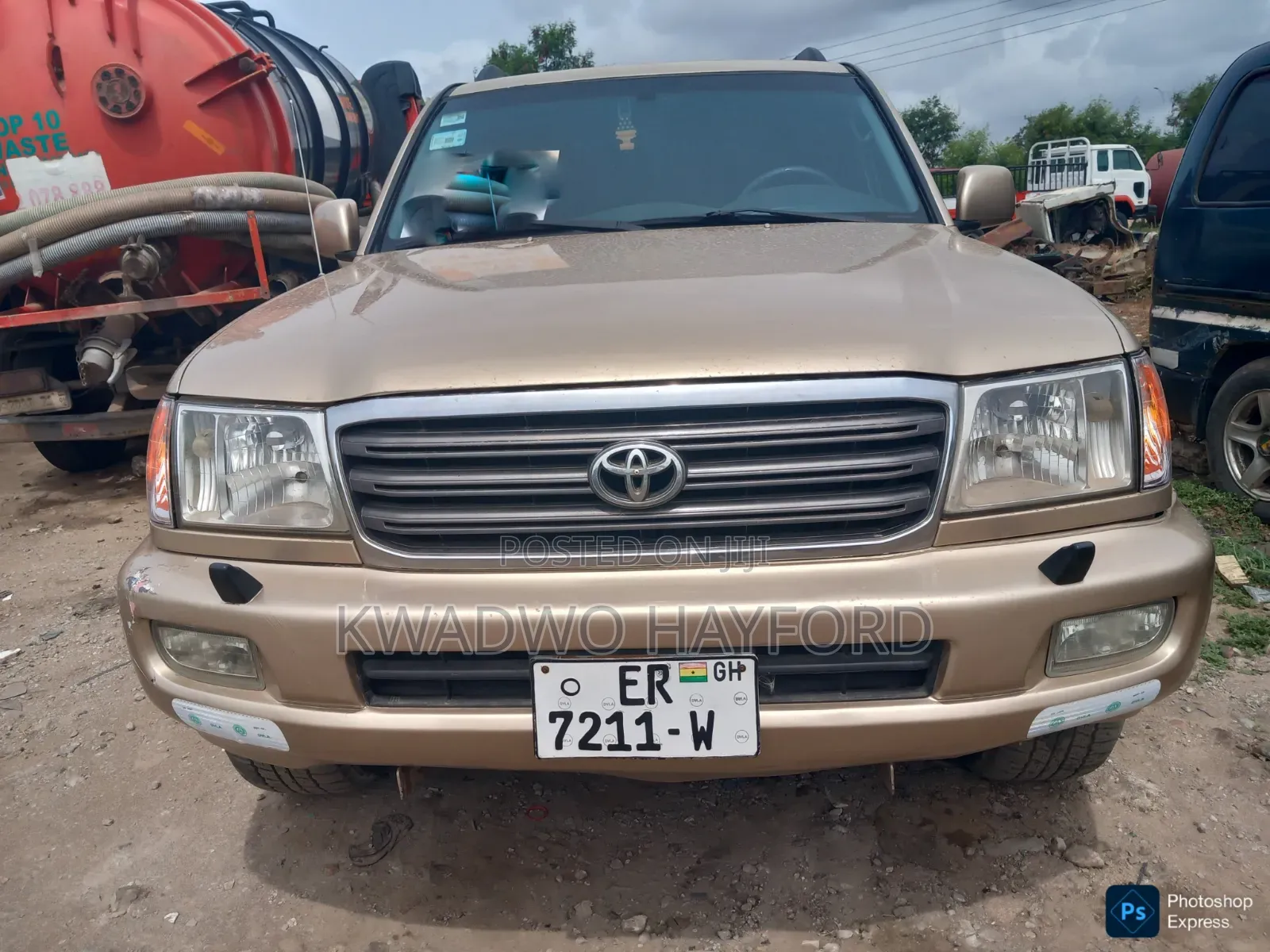 Toyota Land Cruiser 100 GX 4.2 D 2005 Brown