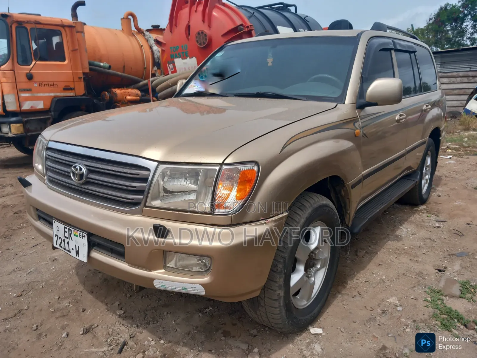 Toyota Land Cruiser 100 GX 4.2 D 2005 Brown