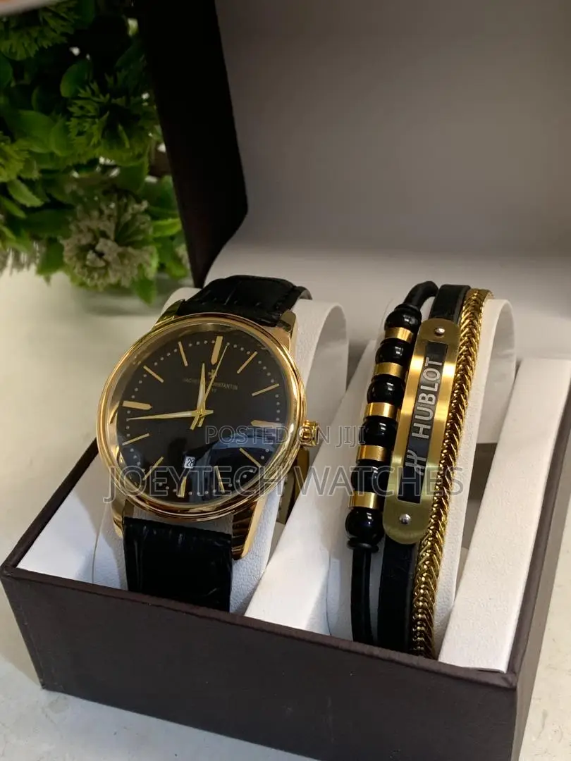 Vacheron Constantin Leather Watch Set
