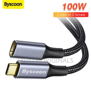 Usb-C Male to Usb-C Female Extender Joiner Cable Type-C Extention
