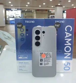 New Tecno Camon 50 256 GB Black
