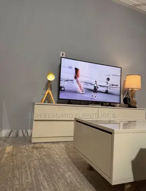 Living Home Set : 6 Feet Tv Stand + Center Table + 6 Drawer Chest