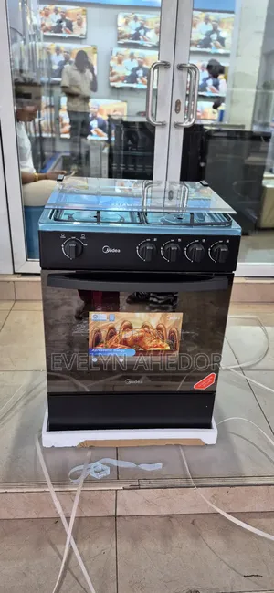 Midea Gas Cooker 60by60 With Oven and Grill Available