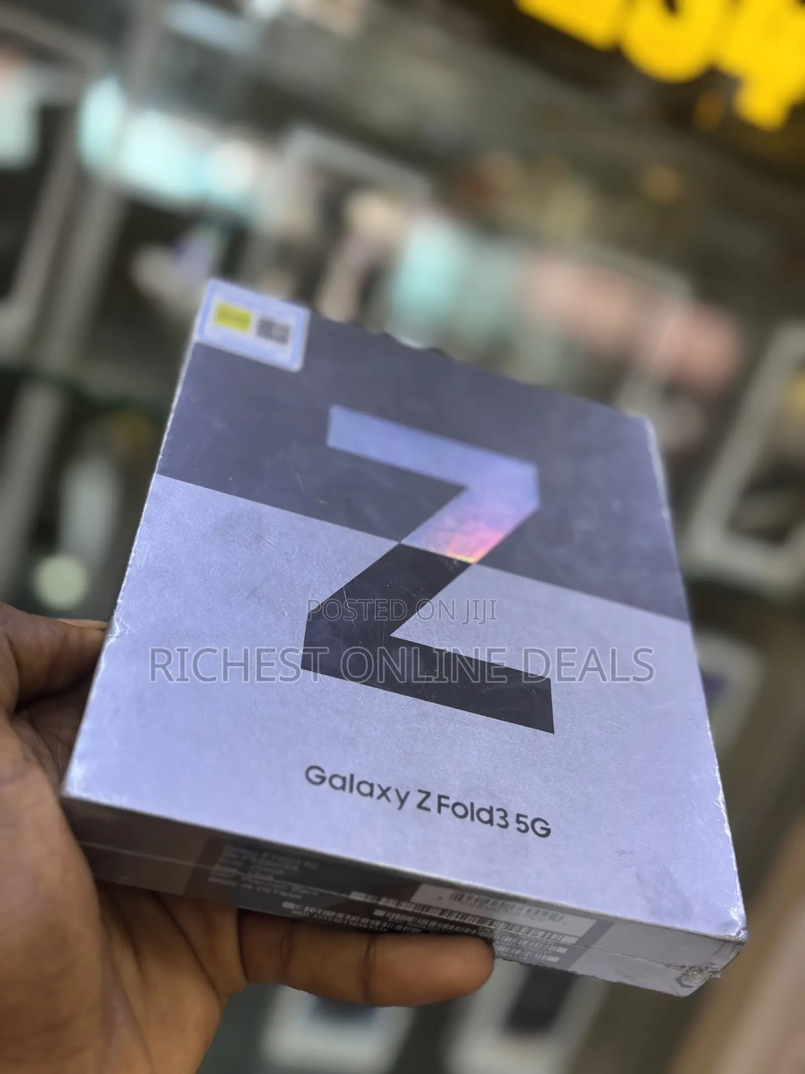 New Samsung Galaxy Z Fold 3 256 GB Blue