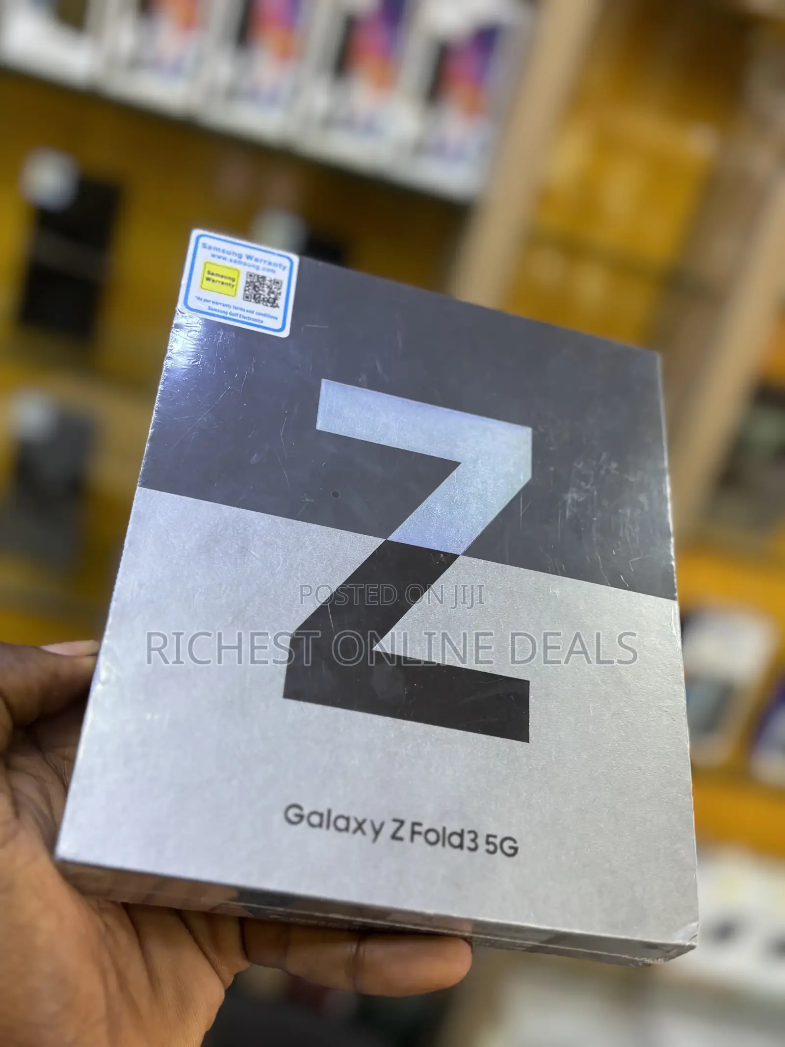 New Samsung Galaxy Z Fold 3 256 GB Blue