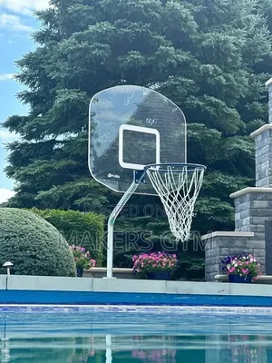 Basketball Hoop With Net and Coated Acrylic Backboard