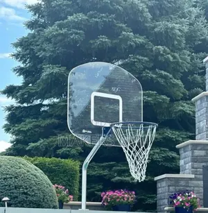 Basketball Hoop With Net and Coated Acrylic Backboard
