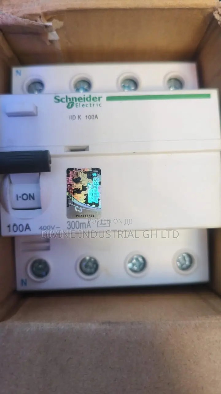 RCCB- 4p- 100a-300ma