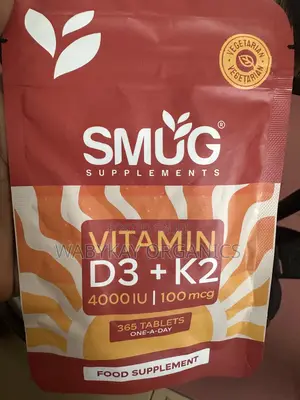 Vitamins D3+K2 1year Supply