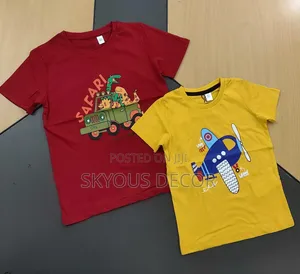 Kids Air Craft Design on T-Shirt and Beautiful Colour Available