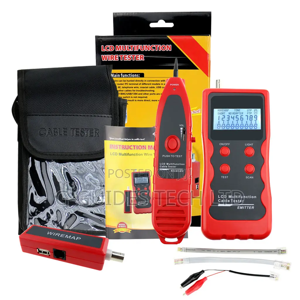 Noyafa Nf-868 Lcd Display Network Cable Tester