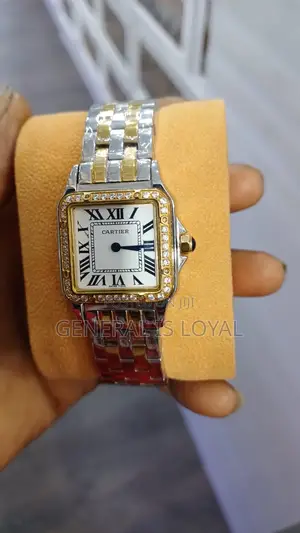 Cartier Panthère Diamond and Ename Ladies Watch