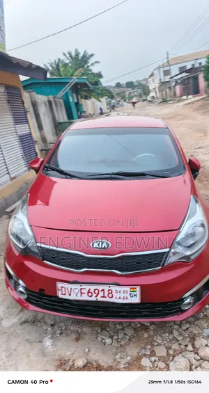 Kia Rio SX 4dr Sedan (1.6L 4cyl 6A) 2013 Red