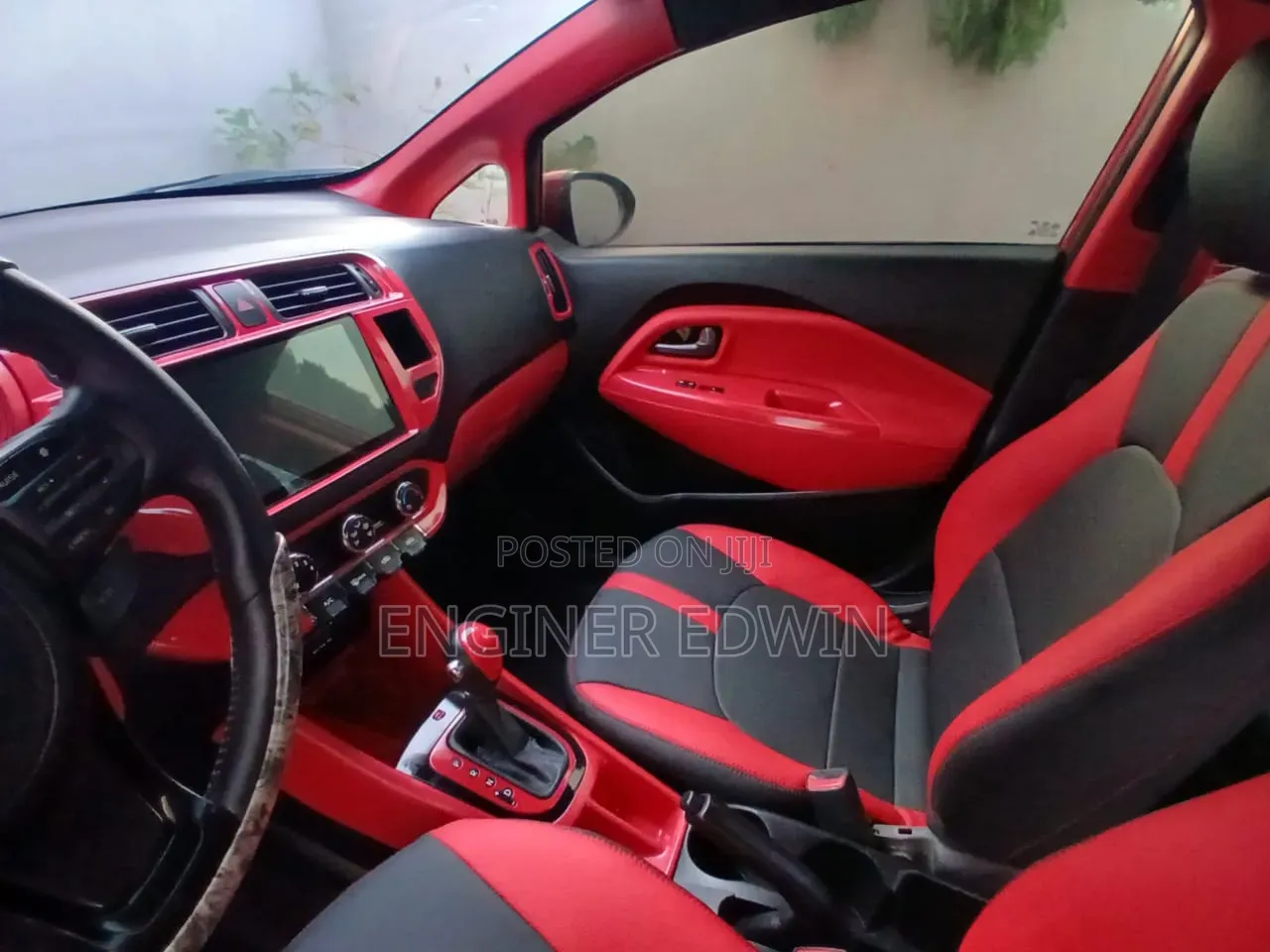 Kia Rio SX 4dr Sedan (1.6L 4cyl 6A) 2013 Red