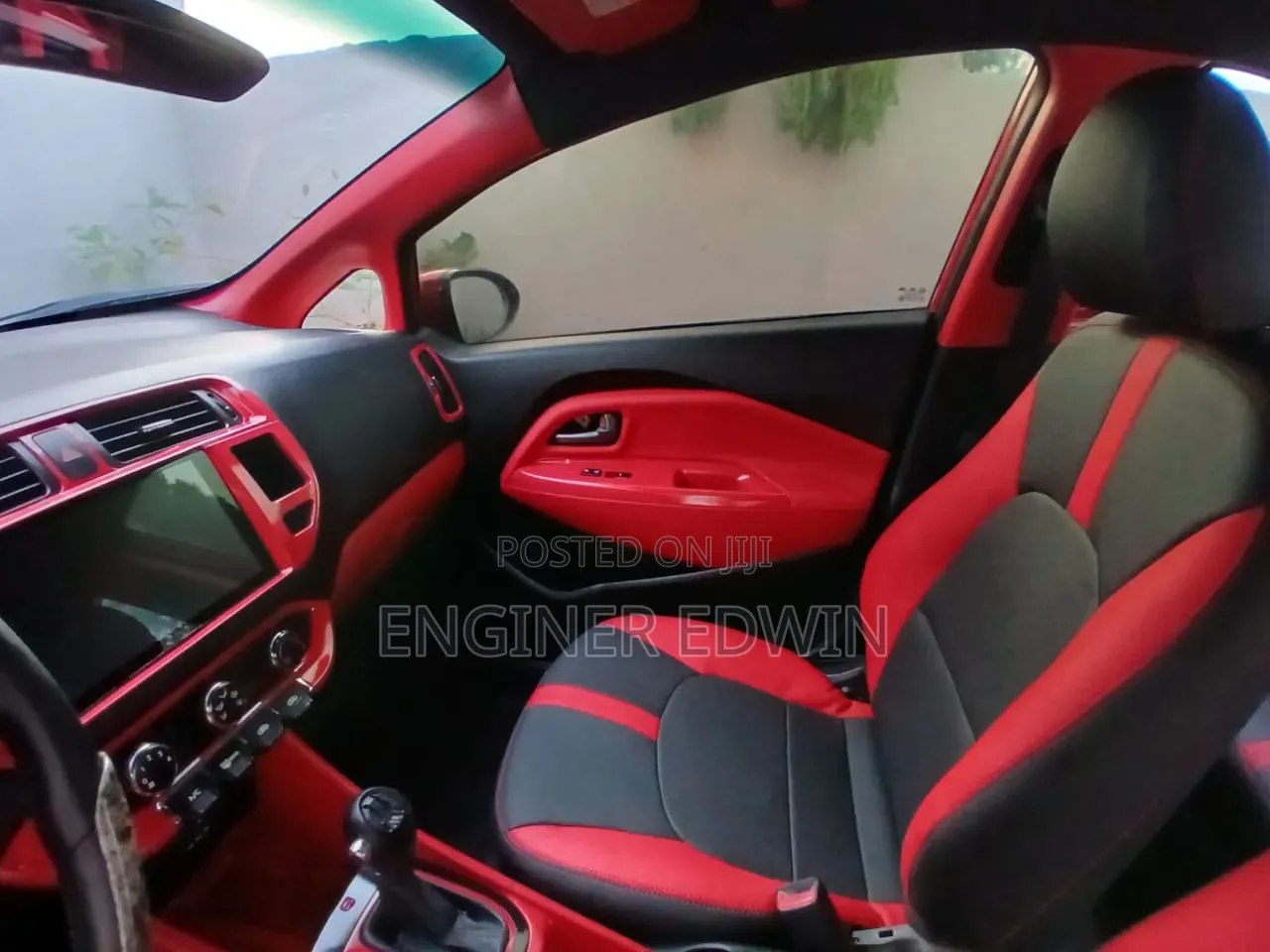 Kia Rio SX 4dr Sedan (1.6L 4cyl 6A) 2013 Red