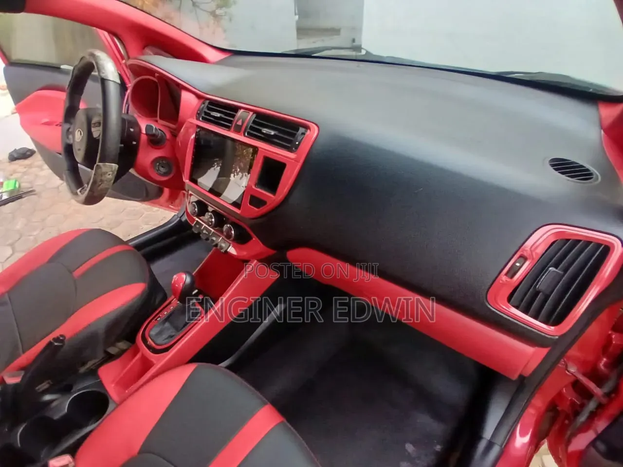 Kia Rio SX 4dr Sedan (1.6L 4cyl 6A) 2013 Red
