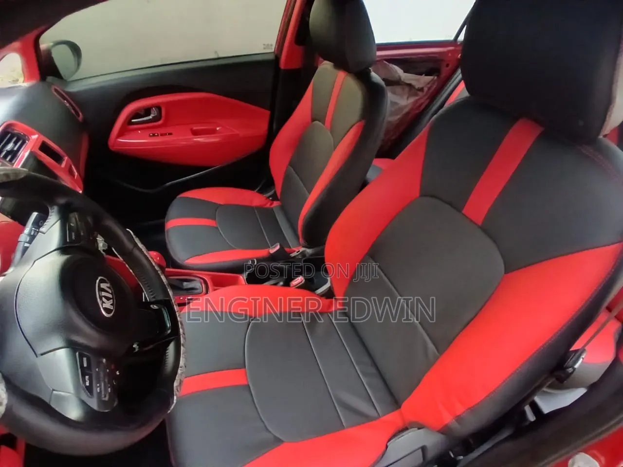 Kia Rio SX 4dr Sedan (1.6L 4cyl 6A) 2013 Red